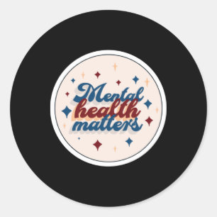Rond Sticker S Santé Mentale12
