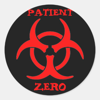 Rond Sticker sans risque biologique pour le patient