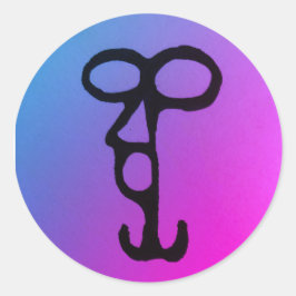 Rond Sticker Sigil non gêné