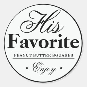 Rond Sticker "Son Favori" Faveur Mariage