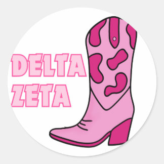 Rond Sticker Sorority pour fille-fille