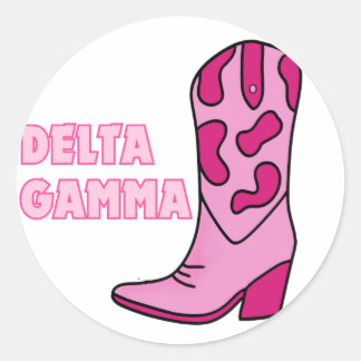 Rond Sticker Sorority pour fille-fille