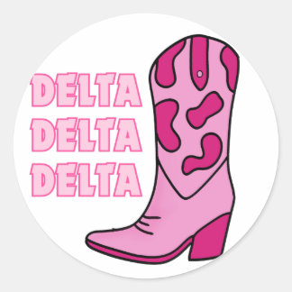 Rond Sticker Sorority pour fille-fille
