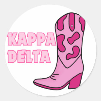 Rond Sticker Sorority pour fille-fille