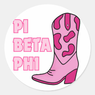Rond Sticker Sorority pour fille-fille