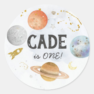 Rond Sticker spatial, Premier voyage autour de l'autoco