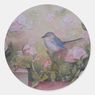 Rond Sticker Spring Garden