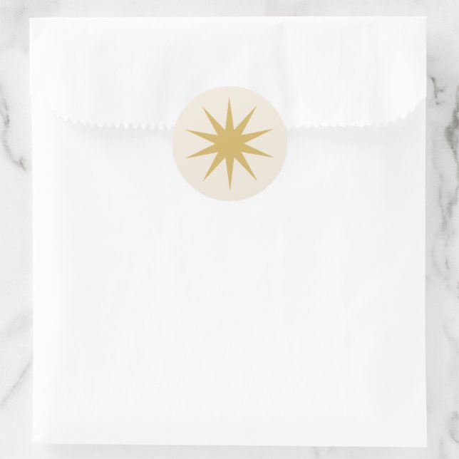 Rond Sticker Star (Sac)