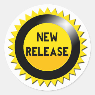 Rond Sticker Starburst de nouvelle version