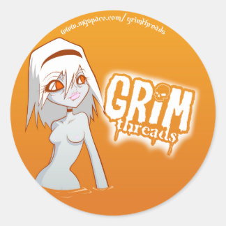 Rond Sticker Sunburn