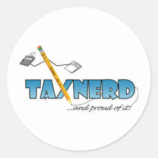 Rond Sticker TaxNerd
