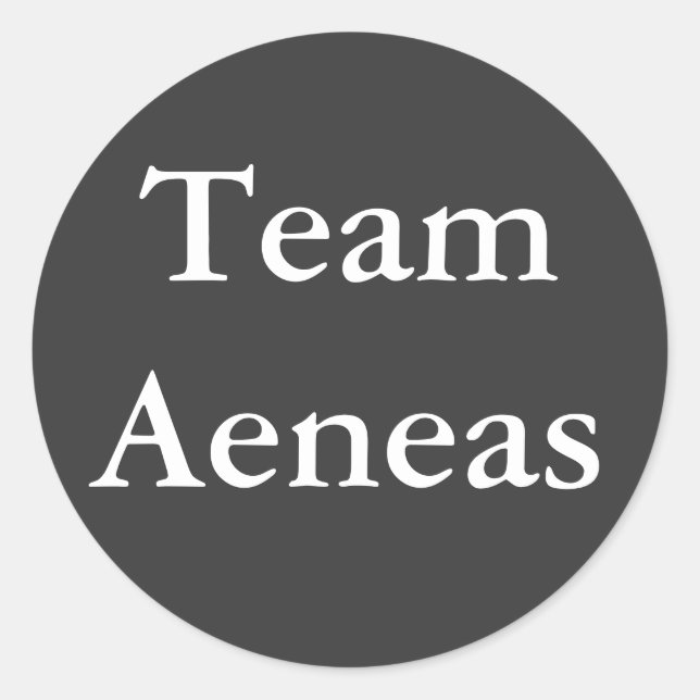 Rond Sticker Team Aeneas (Devant)