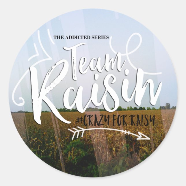 Rond Sticker Team Raisin (Devant)