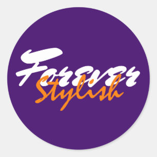 Rond Sticker tendance pour toujours élégant