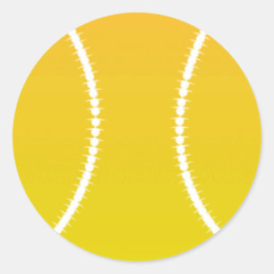 Rond sticker TENNIS BALL