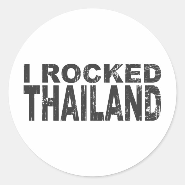 Rond Sticker thaïlandais (Devant)