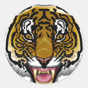 Rond Sticker TigerX