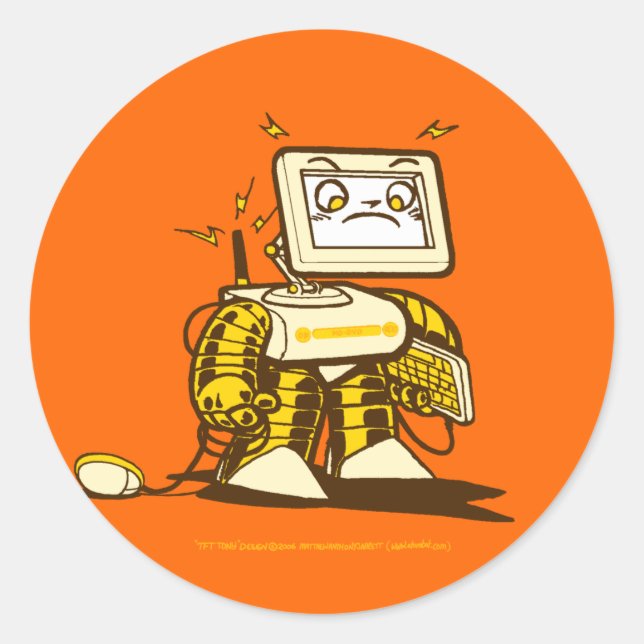 Rond Sticker Tony TFT 2 (Devant)