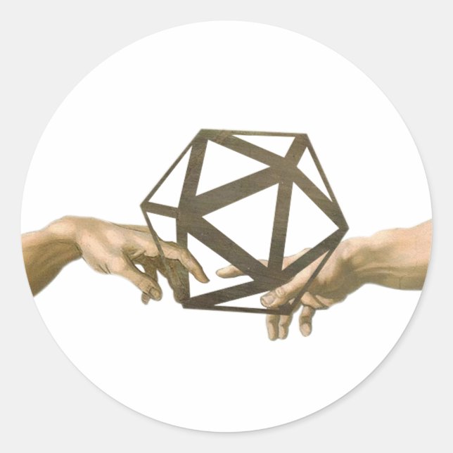 Rond Sticker Touch de Kleros (Devant)