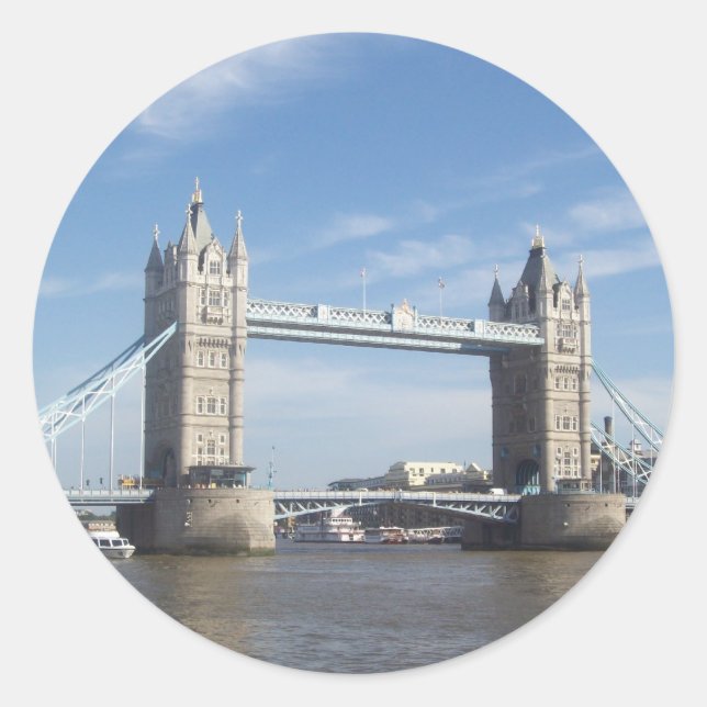 Rond Sticker Tower Bridge (Devant)