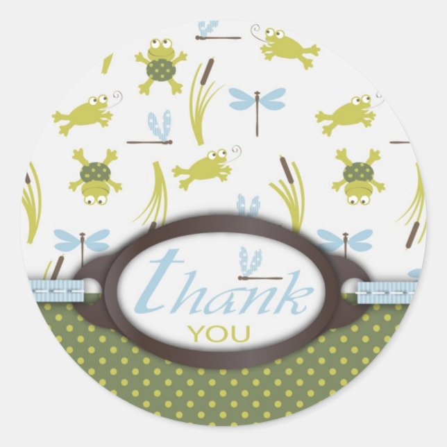 Rond Sticker TY Ribbit (Devant)