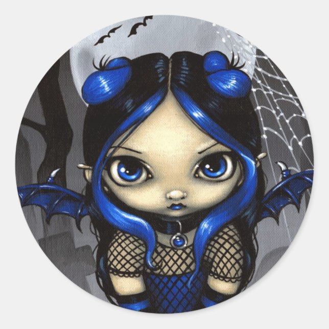 Rond Sticker "Un Petit Batty" (Devant)