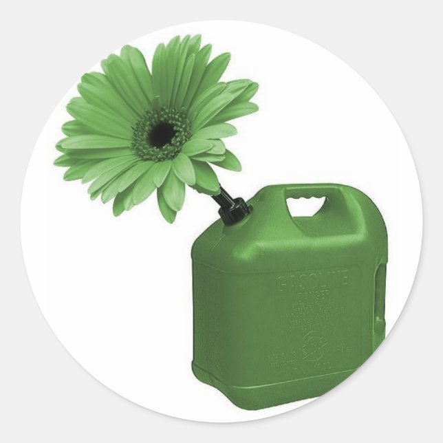 Rond Sticker vert (Devant)