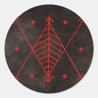 Rond Sticker Veve Ayizan