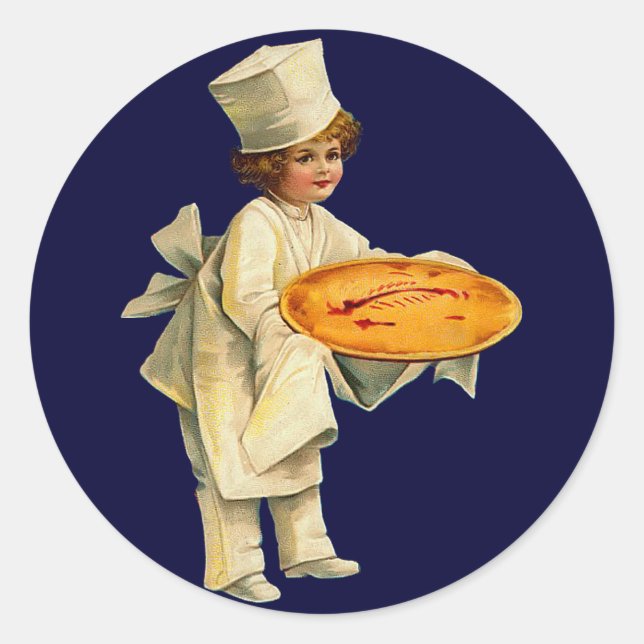 Rond Sticker vintage Cook (Devant)