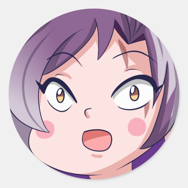 Rond Sticker Visage Valk Pikachu (Devant)