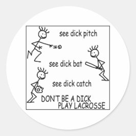 Rond Sticker VoirDick