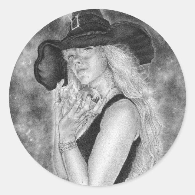 Rond Sticker Wicked Witch (Devant)