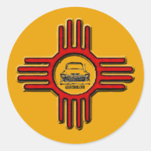 Sticker Zia Bob Round