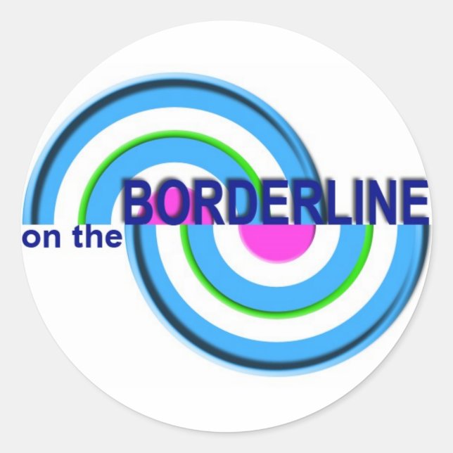Rond Sur le sticker Borderline (Devant)