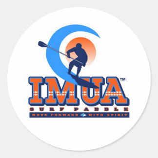 Rond Surf Imua - Sticker Hawaii