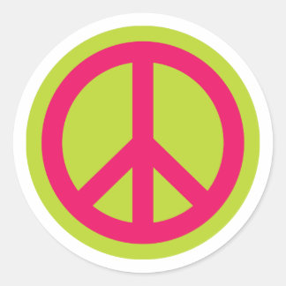 Rond Symbole de paix 01 Sticker