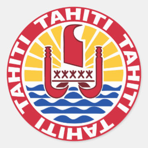 Rond Tahiti sticker