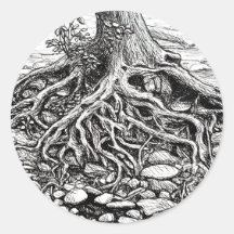 Trouver Votre Sticker D'Arbre De Racines