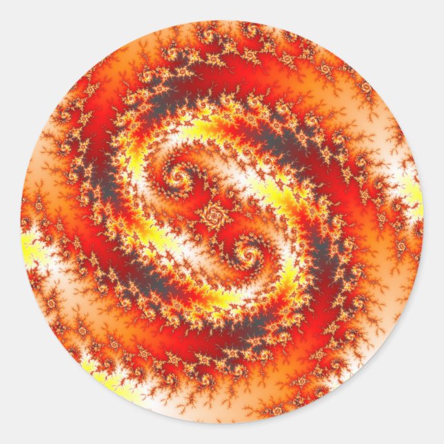 Rond Twinblazer - Sticker fractal (Devant)