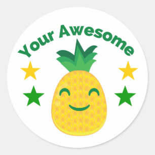 Rond Votre Étonnant Sticker