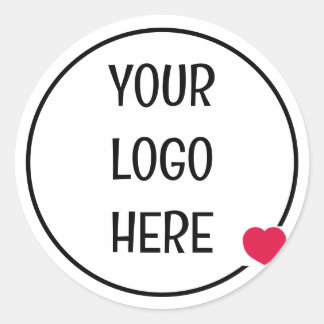 Rond Votre Sticker Logo Ici