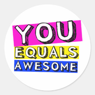 Rond Vous Équivaut Sticker Magnifique