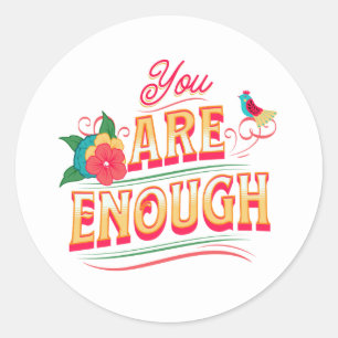 Rond Vous Êtes Assez Sticker