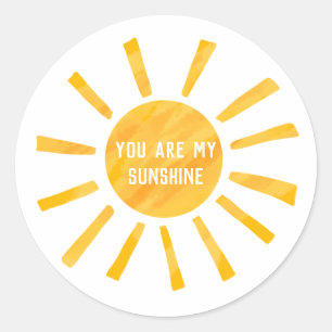 Rond Vous Êtes Mon Sticker Sunshine