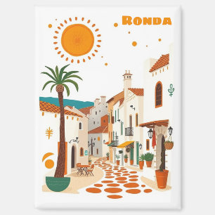 Ronda Andalucia Spanien Urlaub Postkarte Magnet