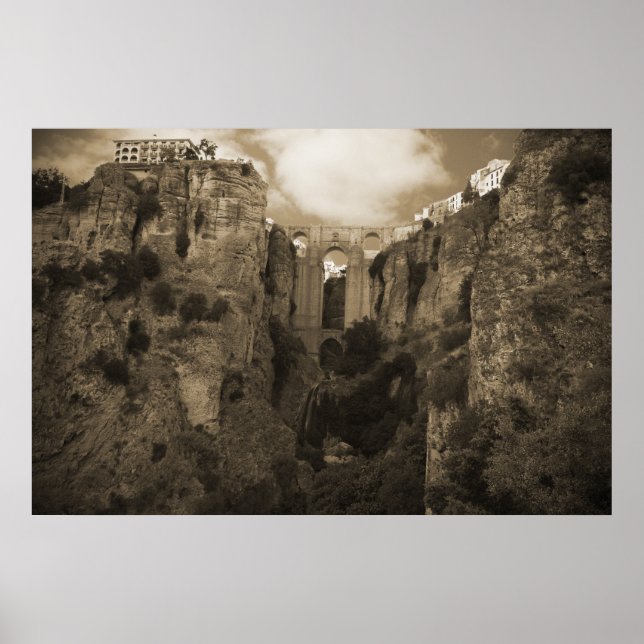 Ronda - Spanien Poster (Vorne)