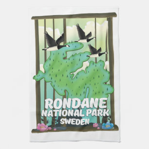 Rondane National Park Schweden Geschirrtuch