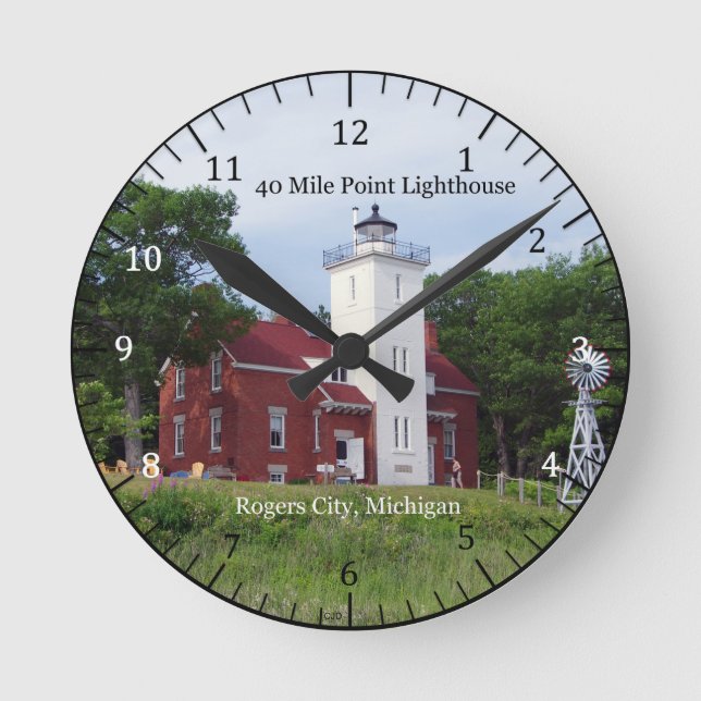 Ronde 40 mile Point Ligthouse horloge (Recto)