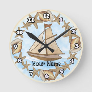 Ronde Ancienne horloge du bateau Mariner