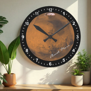 Ronde Astronomie & Horloge planète Mars, Hubble / Espace